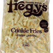 بطاطس فريجزي كرينكل 2.5ك 