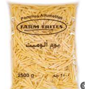 بطاطس  2.5ك فارم فريتس الوميت